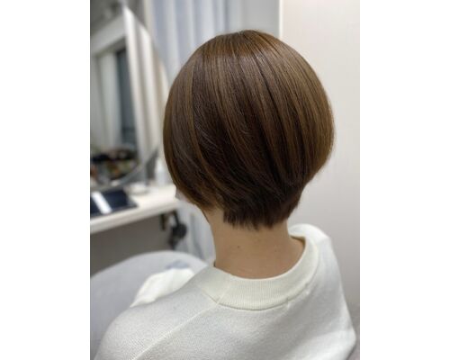 alana薬院店 乾かすだけでキマる骨格に合わせたショートカット