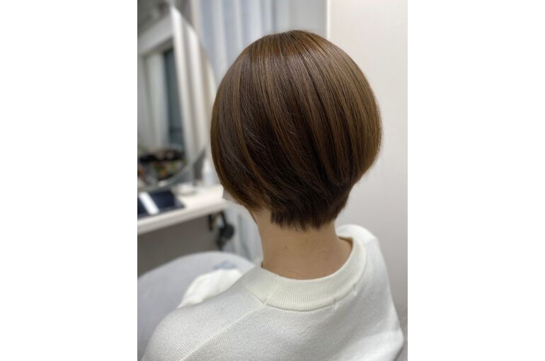 alana薬院店 乾かすだけでキマる骨格に合わせたショートカット