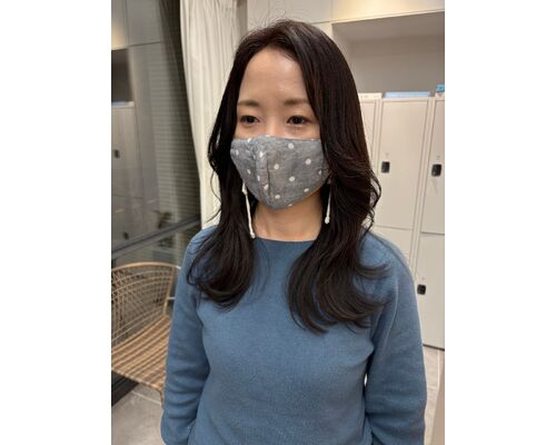 顔まわりレイヤーで印象が変わる｜alana薬院店