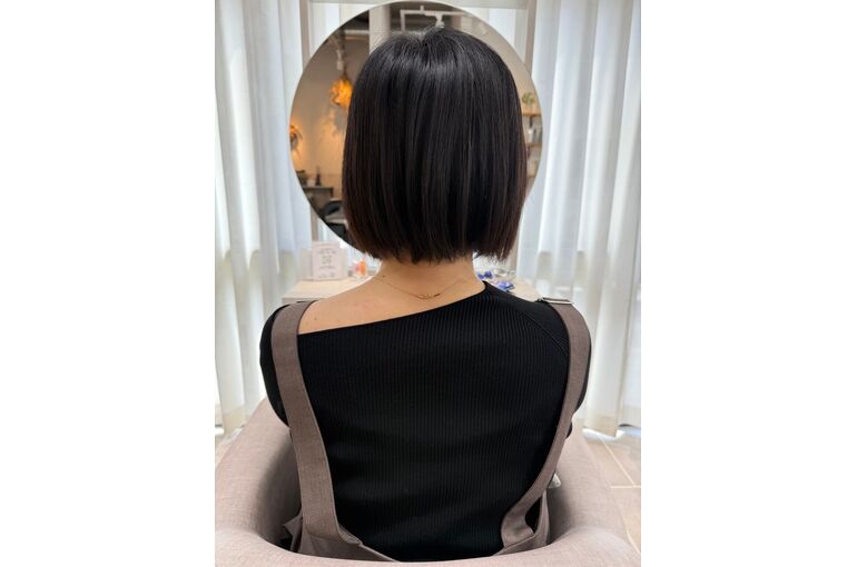 大人ショートヘアのビフォーアフター