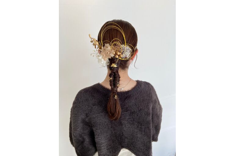 卒業式のヘアアレンジ 2