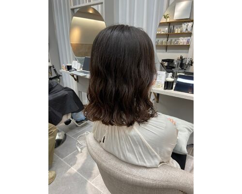 春のイメージチェンジにゆるっとパーマ｜結ぶだけでも可愛く