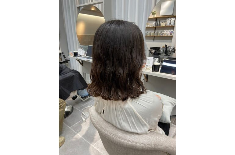 春のイメージチェンジにゆるっとパーマ｜結ぶだけでも可愛く