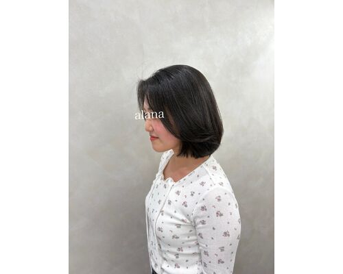 35センチカットでヘアドネーション｜縮毛矯正とスタイルチェンジ