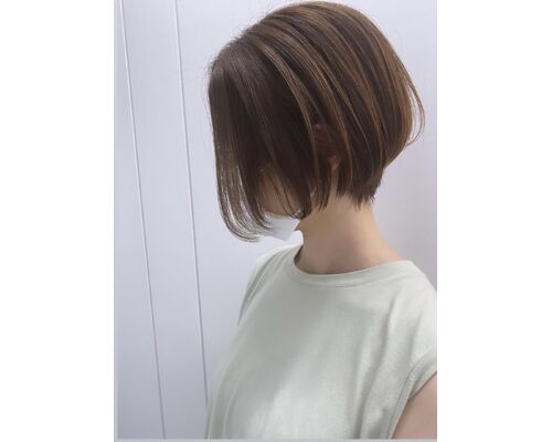 髪質改善縮毛矯正×ショート