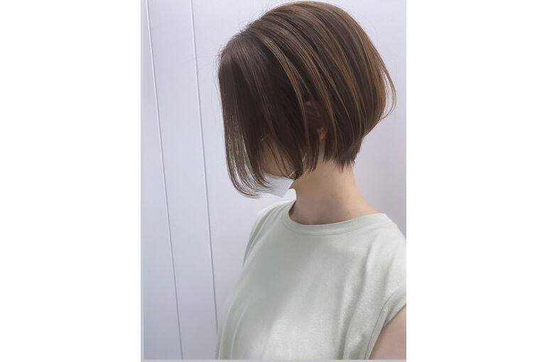 髪質改善縮毛矯正×ショート
