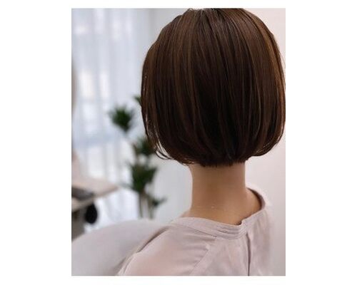 丸みボブ×髪質改善【縮毛矯正】で大人可愛いBOB