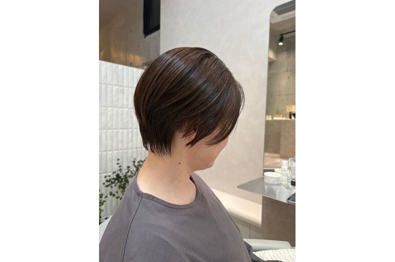 忙しい朝でも扱いやすさ重視のショート