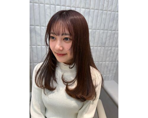 縮毛矯正なのに柔らかく仕上がる秘密！