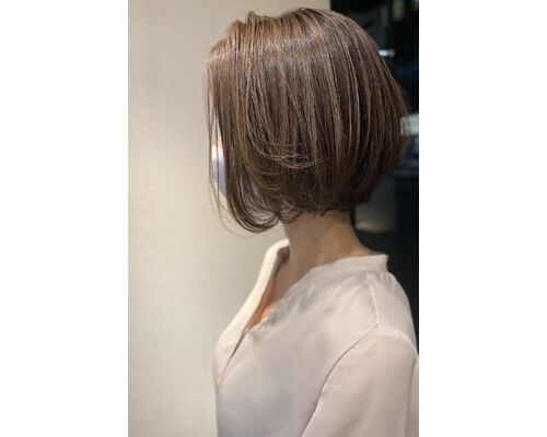 ［ショートボブ］小顔に見せる似合わせボブカット