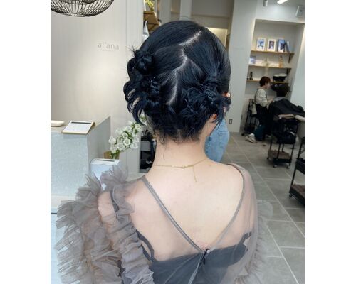 ボブでもできるヘアアレンジ(福島)