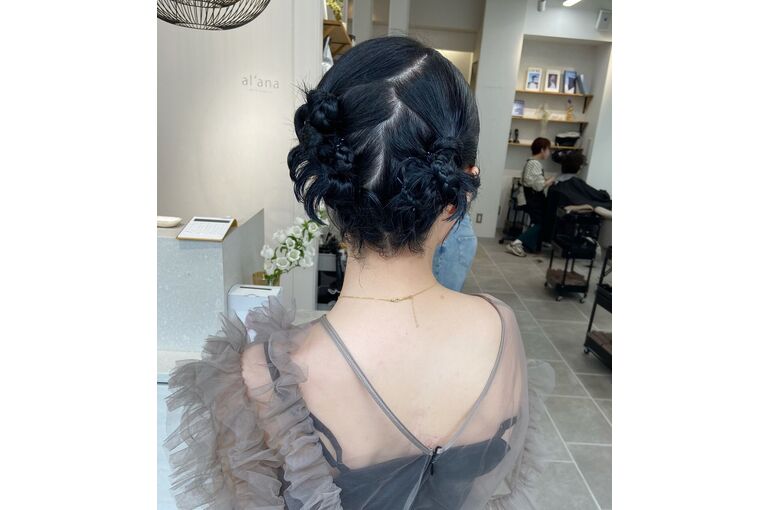 ボブでもできるヘアアレンジ(福島)