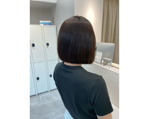 縮毛矯正×ボブ　(福島)