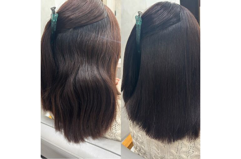 髪質改善 縮毛矯正 ～before after～