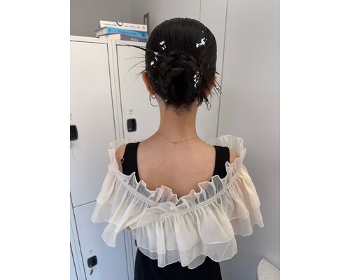 結婚式参列ヘアセット