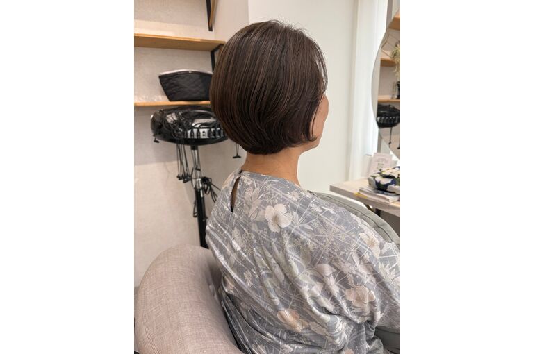 クセを活かしたヘアスタイル（梶原）