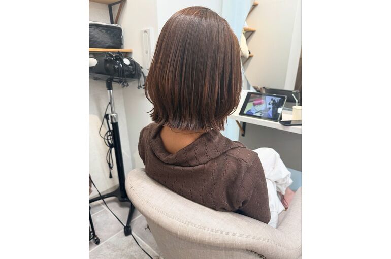 ショート×縮毛矯正（梶原）