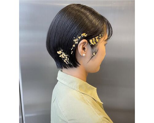 ショートヘアアレンジ　(福島)