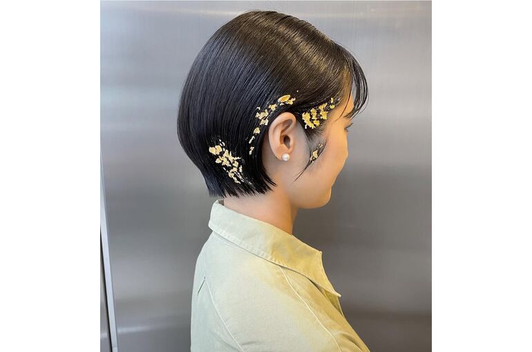 ショートヘアアレンジ　(福島)