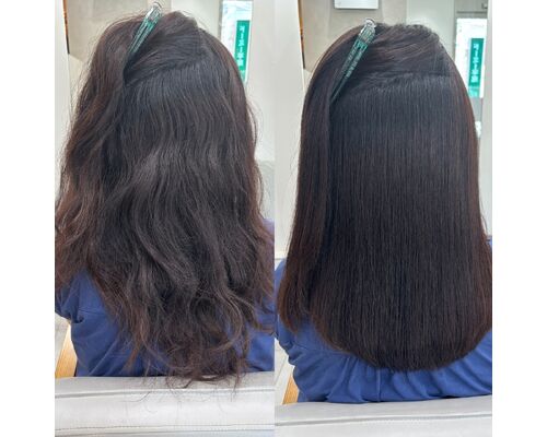 髪質改善 縮毛矯正 ～before After～