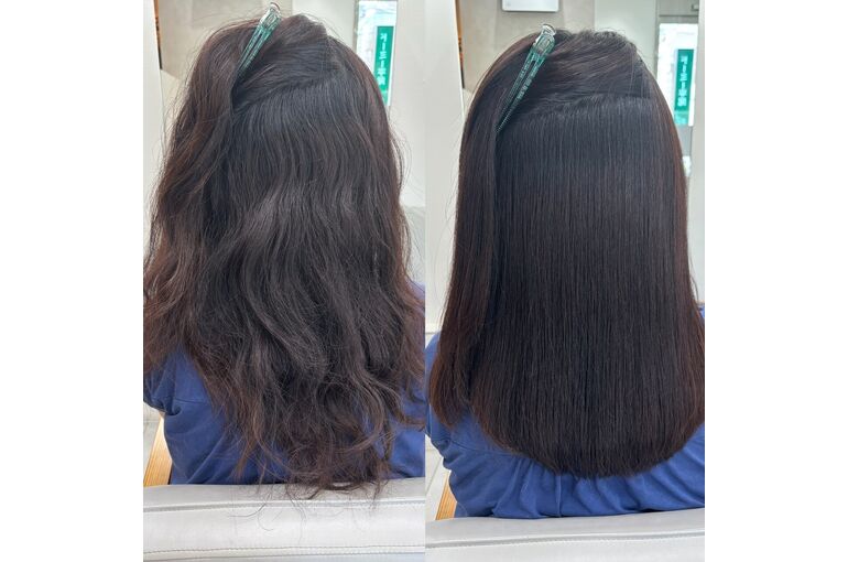 髪質改善 縮毛矯正 ～before After～
