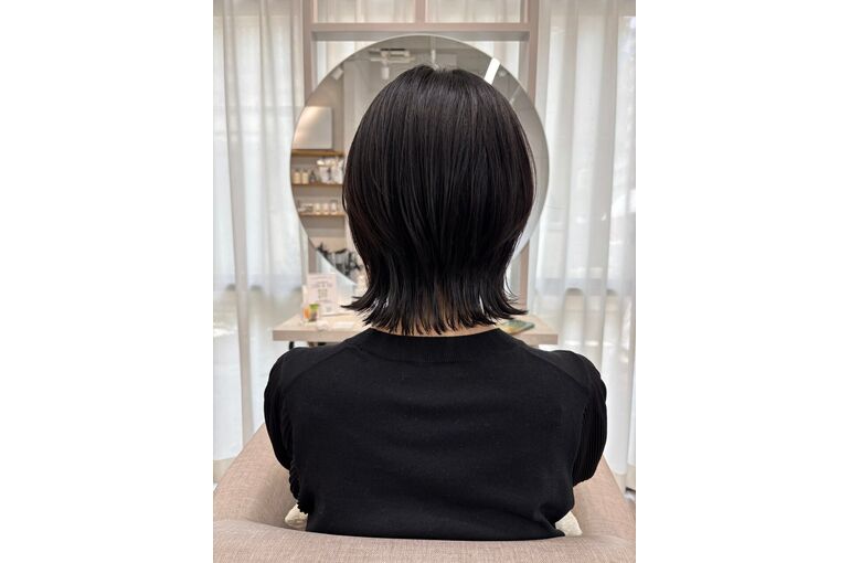 小顔効果今っぽいボブレイヤー【松崎】