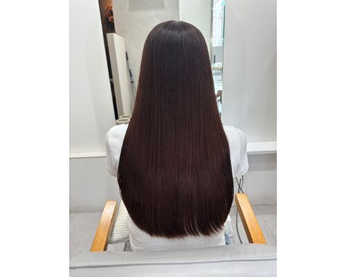 髪質構築トリートメント × カラー
