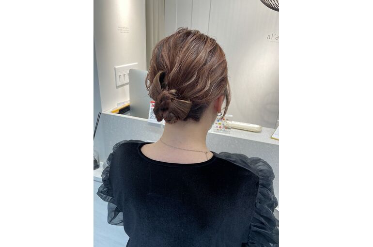 短くてもできるヘアアレンジ(福島)