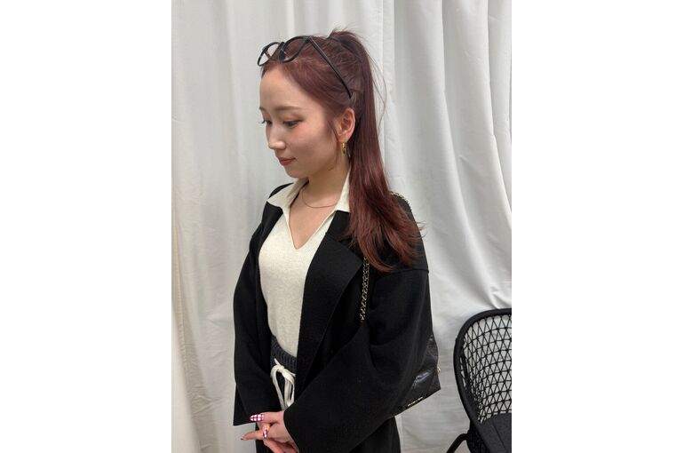 ロングヘアはヘアケアは必須！（梶原）