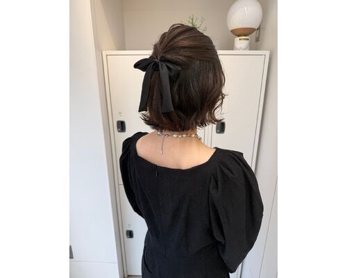 肩上ボブでも可愛くアレンジ（梶原）