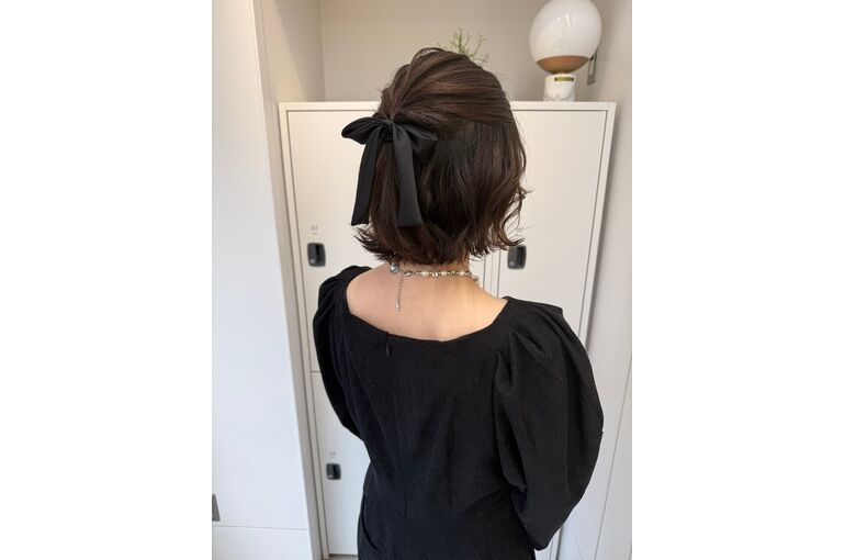 肩上ボブでも可愛くアレンジ（梶原）