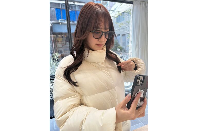 ロングヘアは38ミリのコテがおすすめ（梶原）