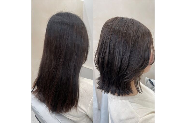 つるりんちょZEROカラーで叶える！柔らか質感ボブ