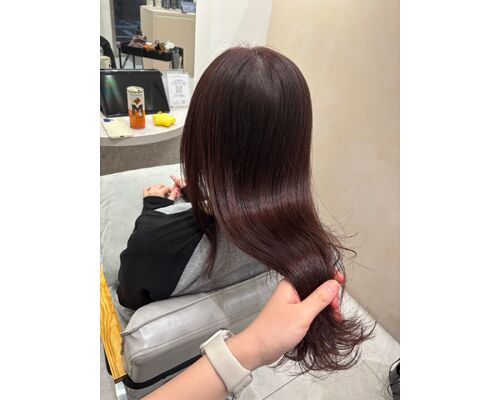 春の暖色カラー   レッドブラウン