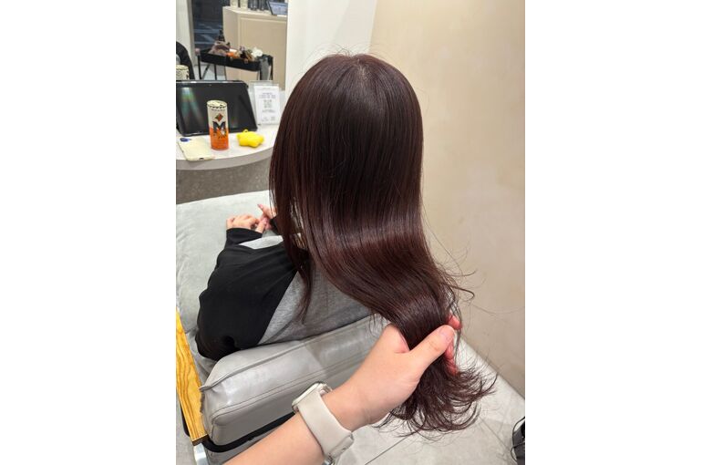 春の暖色カラー   レッドブラウン
