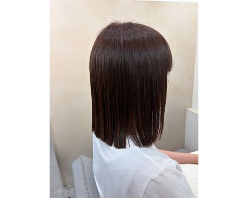 ツヤ感◎赤みブラウン