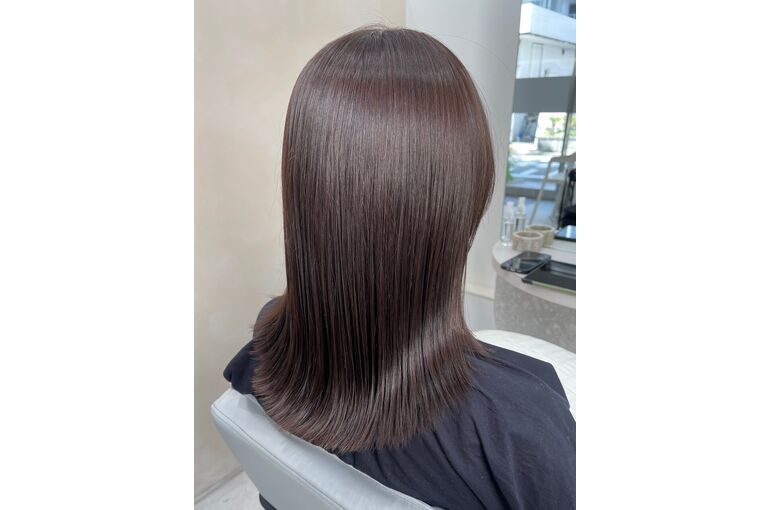 【大人女性人気】パサつきを抑える艶　dark brown