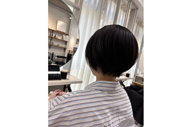 長さはキープ首元スッキリショート【松崎】