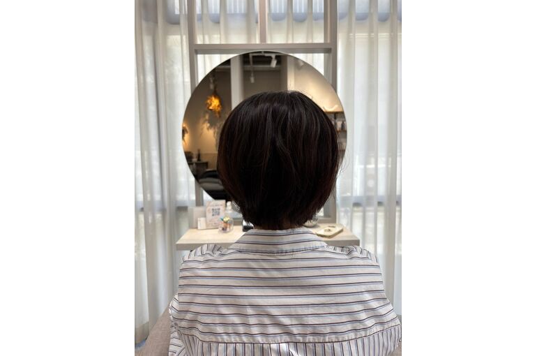 長さはキープ首元スッキリショート【松崎】