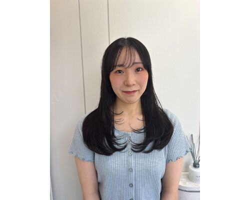 伸ばしかけでも可愛く♪顔周りレイヤー【松崎】
