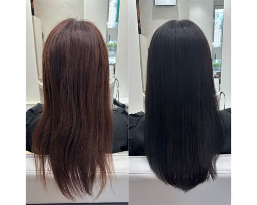 【髪質改善 縮毛矯正】before after
