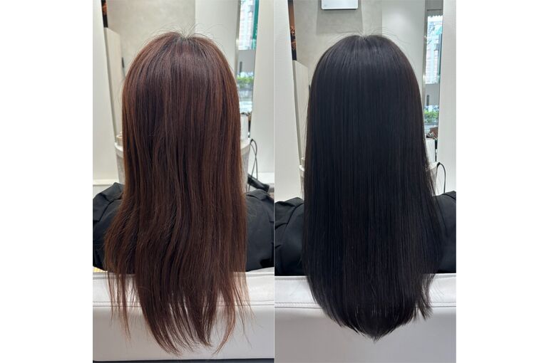 【髪質改善 縮毛矯正】before after