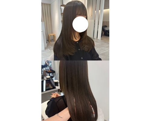 縮毛矯正かけてもデザインを楽しみたい方（梶原）