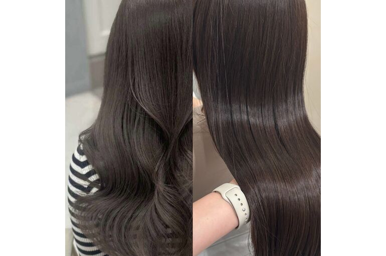 【お任せカラー】アッシュグレージュ