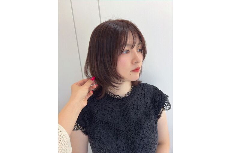 ボブに飽きたけど、長さは変えたくない方へ