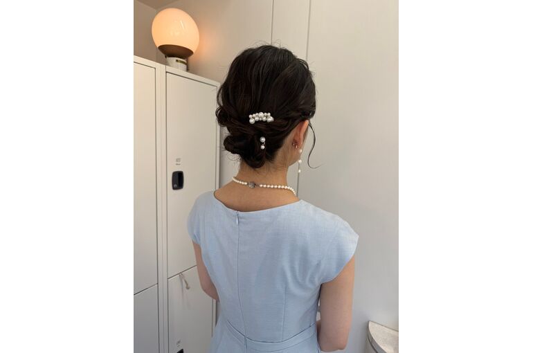 朝9時ヘアセット行ってます（梶原）