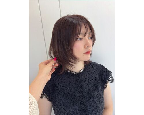ボブに飽きたけど、長さは変えたくない方へ 【松崎】
