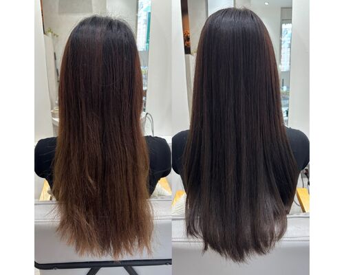 色落ちがムラになりづらいカラーの周期