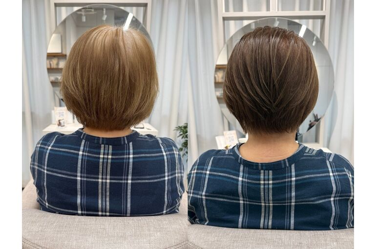 白髪染めを使わずに楽しむヘアカラー