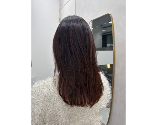 ダメージが気になる方の【縮毛矯正】